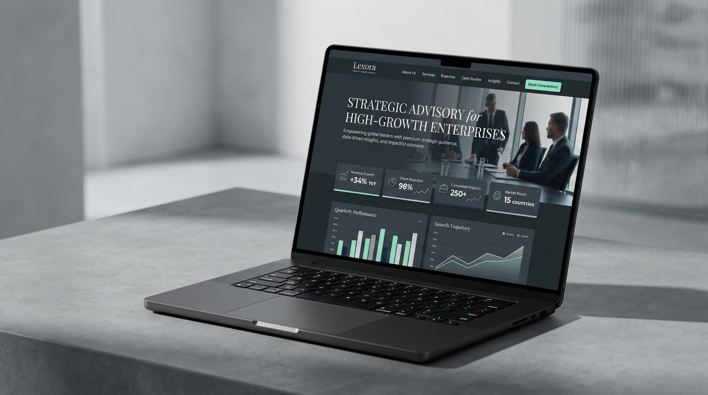 Lexora — Consultancy Lead-Generation Website